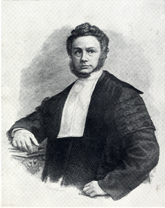 105566 Portret van G.J. Loncq, geboren 1810, hoogleraar in de geneeskunde aan de Utrechtse hogeschool (1840-1880), ...